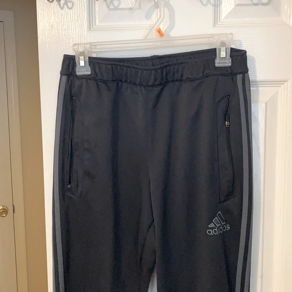 Adidas men’s clima cool dark gray athletic pants